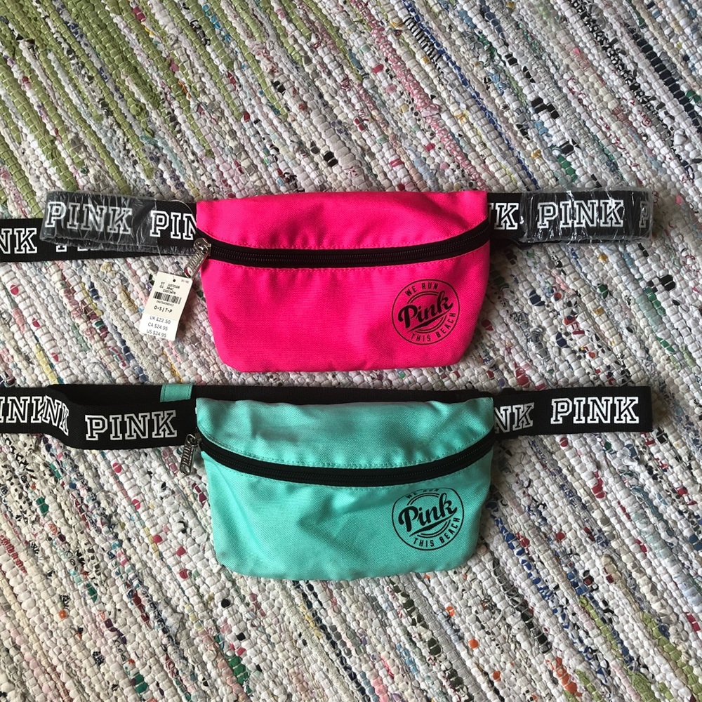 VS Pink fanny packs